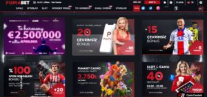 pumabet bonusları